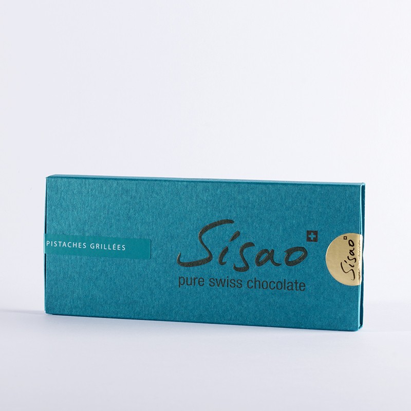Pistache Grillée de Sicile - Noir 64% - Riviera Blue