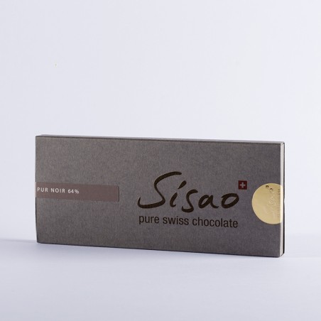 Pur Chocolat Noir - Noir 64% - Urban grey