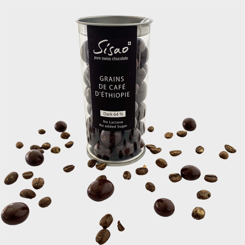 Grains de café d’Éthiopie - Noir