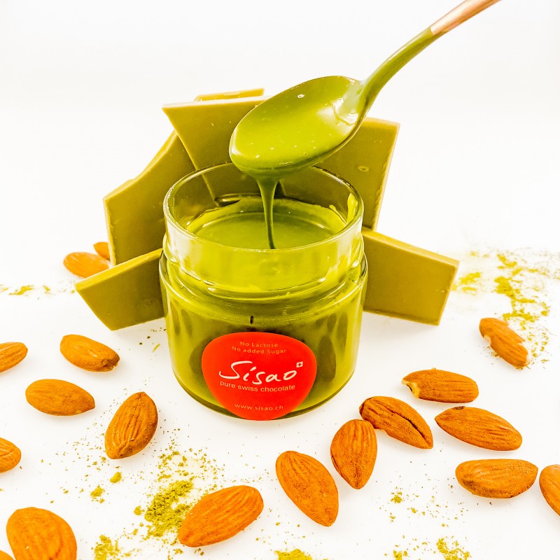 Crème Gourmande Amande et Matcha
